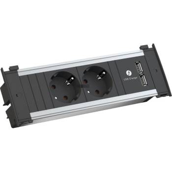 Image 1 of Bachmann 2 Plug + 2 USB 0,2 m (927.051)