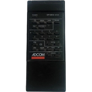 GENERAL ADCOM GTP-500 II - съвместимо дистанционно управление на марката General (GTP-500 II) Дистанционно