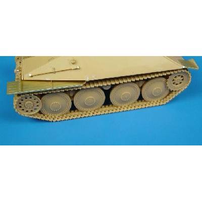 Tamiya HETZER fenders parts for kit 1-48 1:48