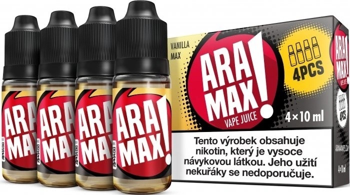 Aramax 4Pack Vanilla Max 10 ml 18 mg