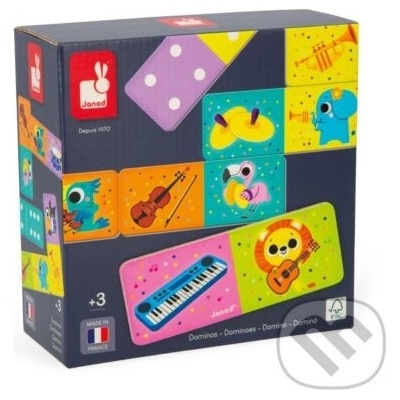 Janod Domino Hudobné nástroje – Zboží Mobilmania