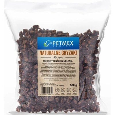 PETMEX Trenerki mięsne z jelenia 500 g