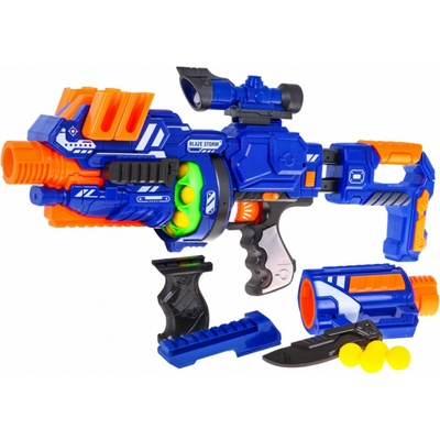 Giga detská zbraň Blaze 2 Karabin modrá
