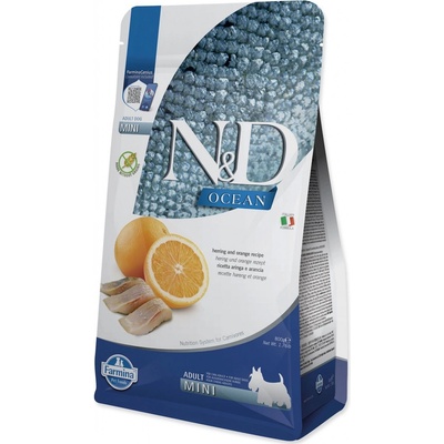 N&D Dog Ocean Adult Mini Herring & Orange 0,8 kg