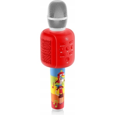 Karaoke pro děti do ruky 2v1 ČERVENÝ REPRODUKTOR GOGEN Bluetooth – Zboží Dáma