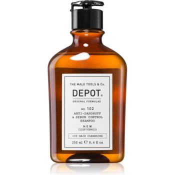 Depot 100 HAIR CLEANSING NO. 102 PURIFYING & SEBUM CONTROL шампоан за възстановяване на баланса на мазния скалп 250ml