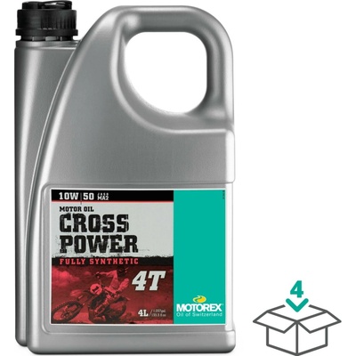 Motorex Cross Power 4T 10W-50 4 l – Hledejceny.cz