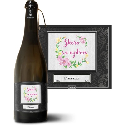 Sablio Skoro sa uzdrav Prosecco biele suché šumivé víno 10,5 % 0,75 l (holá fľaša)