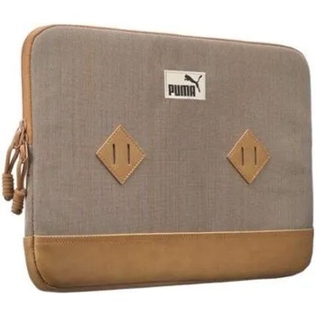 Image 1 of PUMA Formstripe Sleeve - кожен калъф за MacBook Pro 15, Retina 15 и устройства до 15.4 инча (кафяв)
