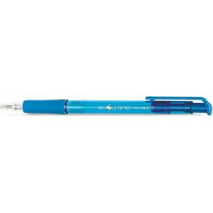 FlexOffice Химикалка, 0, 4 мм, с бутон, FLEXOFFICE "EasyGrip", синя FO-08BLUE (FO-08BLUE)