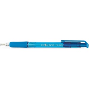 FlexOffice Химикалка, 0, 4 мм, с бутон, FLEXOFFICE "EasyGrip", синя FO-08BLUE (FO-08BLUE)