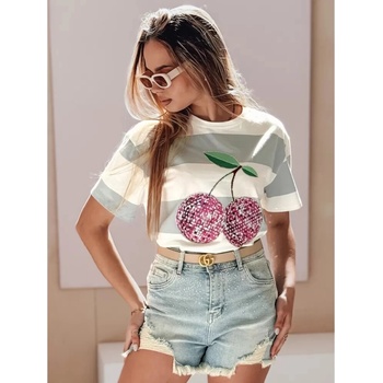 Dstreet dámské šortky LIKE A STAR SY0487 modrá