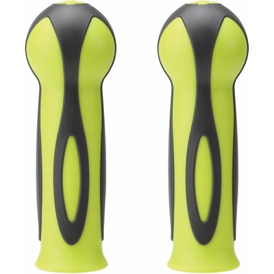 Globber black lime green dvojfarebné gripy