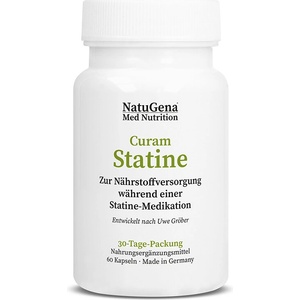NatuGena CuramStatine (при висок холестерол), 60 капсули (573012 (2100001) NTG)