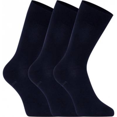 Lonka ponožky Bioban BIO bavlna 3 pár tmavě modrá