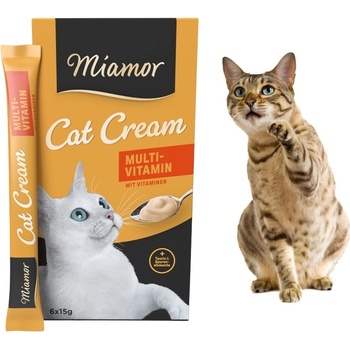 Miamor Cat Snack Multi-Vitamin Cream 6 x 15 g