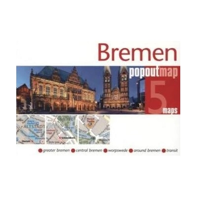 Bremen PopOut Map, 5 maps