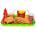 Mikro Комплект храни и напитки Fast Food 6 бр. с поднос 26x19см (81389)