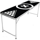 BeerCup Baseliner, súprava so stolom na beer pong, audio, držadlá, držiak na loptičky, 6 loptičiek
