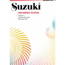 SUZUKI SOPRANO RECORDER SCHOOL 1 zobcová flauta