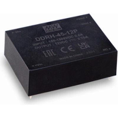 Mean Well DDRH-45-15P Měnič DC/DC 15V