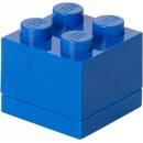LEGO® Mini box 45x45x42 tmavo modrý