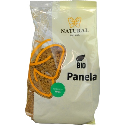 Natural Jihlava Bio sušená třtinová šťáva Panela 400g