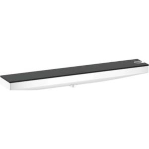 Hansgrohe Rainfinity - Стенна конзола с държач и рафт, матово бяло 26858700 (26858700)