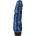Seven Creations Вибратор силикон "metallic blue" 18 см