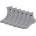 Nike Детски чорапи Nike 6Pk DF Crew Sock Infants - Grey Heather