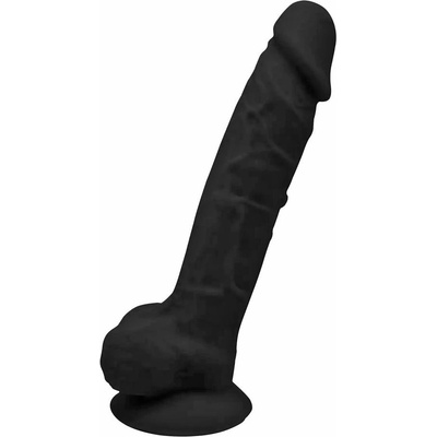 Real Love Dildo čierne 18 cm