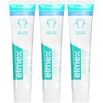 Elmex Sensitive Protection Gentle White паста за естествено бели зъби 3x75ml