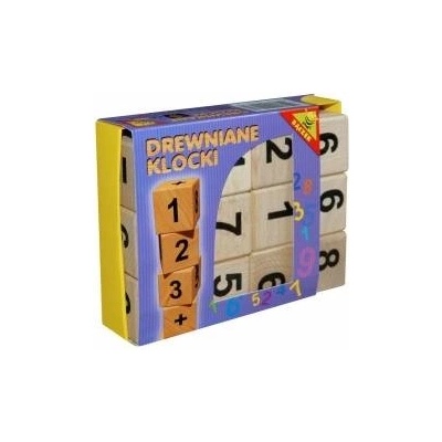 Baczek Wooden Number Blocks