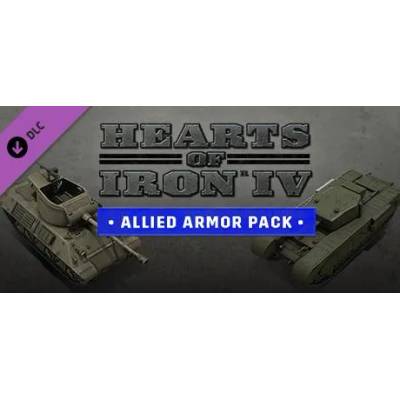 Игра Hearts of Iron IV - Allied Armor Pack за PC Steam, Електронна доставка