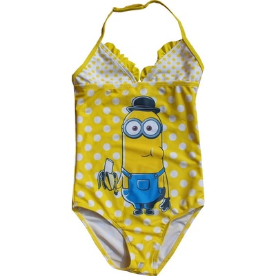 Minions dívčí plavky vcelku žluté