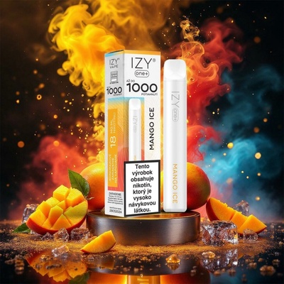 IZY one+ Mango Ice 18 mg 1000 poťahov