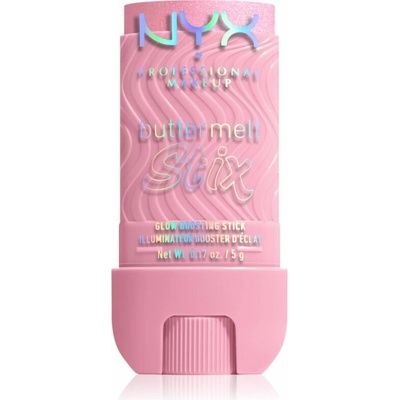 NYX Professional Makeup Buttermelt Glow Stix rozjasňující tyčinka 04 My Melt Era 5 g