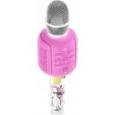 Dětský mikrofon GoGEN Bob a Bobek KARAOKE růžový