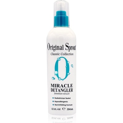 Original Sprout Classic Collection Miracle Detangler bezoplachová péče pro všechny typy vlasů pro děti pH 4,5 – 5,5 354 ml