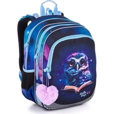 Topgal batoh ELLY 25005 modrá fialová