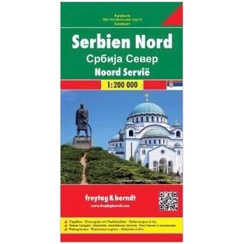 Mapa Srbsko Sever