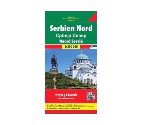Mapa Srbsko Sever