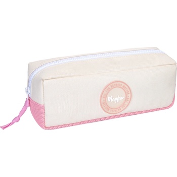 Kstationery Ученически несесер Kstationery - Mayfair, Just Start, Розов (KST67570)