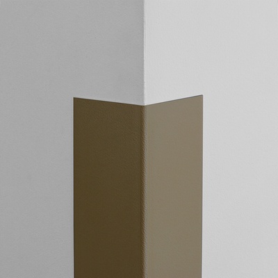 VMBal Plastová ochrana rohu LUX - SVĚTLÁ ČOKOLÁDA - 65 x 65 mm x 1 m - standard