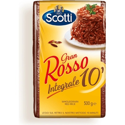 Riso Scotti celozrná červená 10 x ryža 0,5 kg