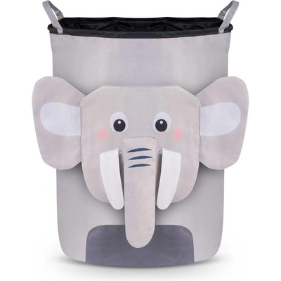 Nukido Koš slon šedý JANSHOP_740228 – Zboží Dáma