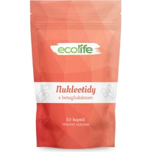 EcoLife NUKLEOTIDY & Betaglukán 50 kapsúl