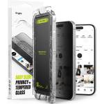 Ringke Калъф за iPhone 16 Pro (комплект от 2) - Ringke Easy Slide Tempered Glass - Privacy