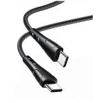 XMART Кабел Xmart Type-C to Type-C Mamba 1.2m Black (Type-C to Type-C Mamba 1.2m Black)