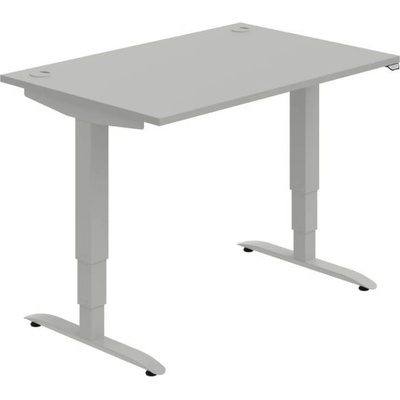 OFFICE PRO s.r.o. HOBIS výškovo nastaviteľný stôl MOTION MS 3 1200, stand.ovládanie, šedá